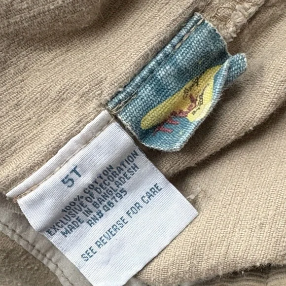 Vintage Mickey Boys Corduroy Overalls 5t - Picture 5 of 8